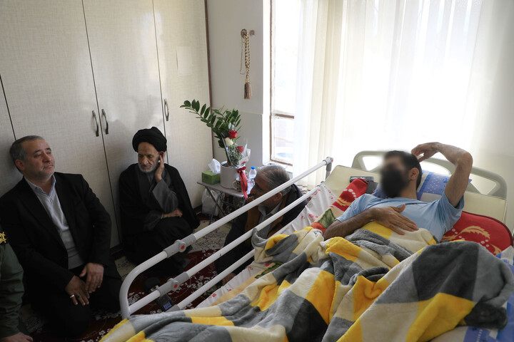 تصاویر| دیدار با جانبازان دفاع مقدس و اغتشاشات اخیر توسط نماینده ولی فقیه درخراسان جنوبی