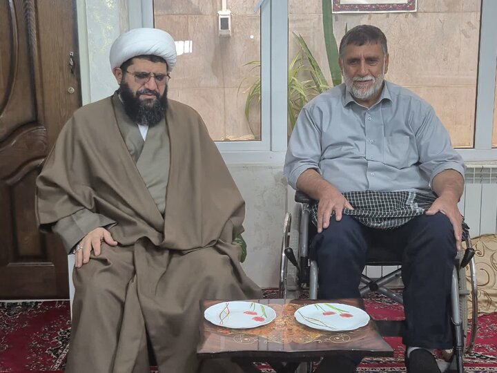 تصاویر/ دیدار امام جمعه پاکدشت با جانبازان به مناسبت روز جانباز