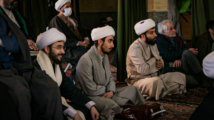 تصاویر/جشن میلاد امام حسین و حضرت عباس(علیهم‌السلام) در مدرسه علمیه آیت‌الله آخوند همدان