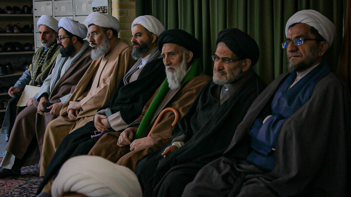 تصاویر/جشن میلاد امام حسین و حضرت عباس(علیهم‌السلام) در مدرسه علمیه آیت‌الله آخوند همدان