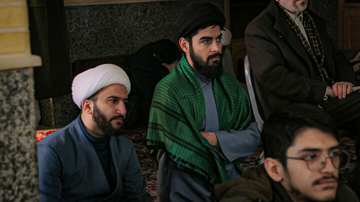 تصاویر/جشن میلاد امام حسین و حضرت عباس(علیهم‌السلام) در مدرسه علمیه آیت‌الله آخوند همدان