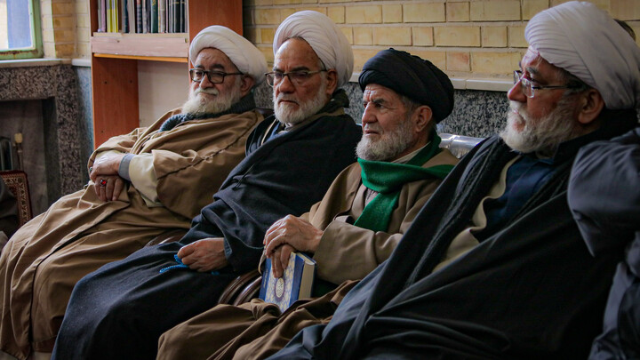 تصاویر/جشن میلاد امام حسین و حضرت عباس(علیهم‌السلام) در مدرسه علمیه آیت‌الله آخوند همدان