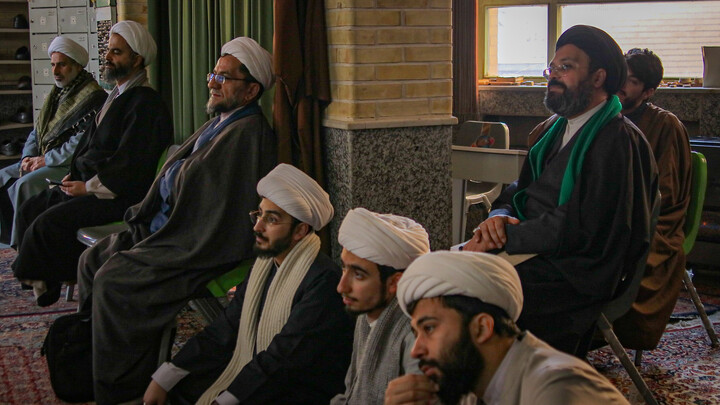 تصاویر/جشن میلاد امام حسین و حضرت عباس(علیهم‌السلام) در مدرسه علمیه آیت‌الله آخوند همدان