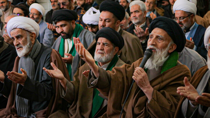 تصاویر/جشن میلاد امام حسین و حضرت عباس(علیهم‌السلام) در مدرسه علمیه آیت‌الله آخوند همدان