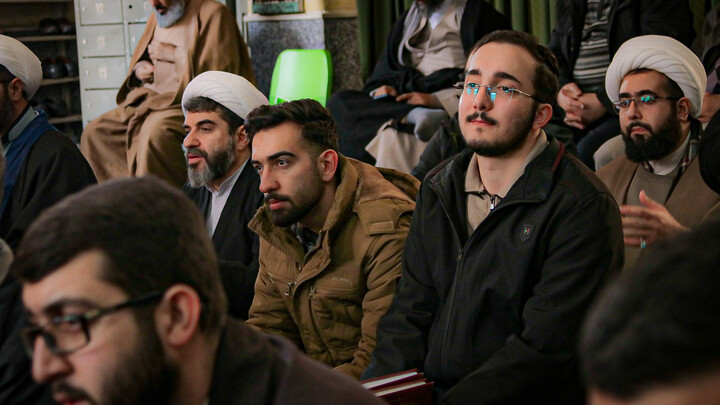 تصاویر/جشن میلاد امام حسین و حضرت عباس(علیهم‌السلام) در مدرسه علمیه آیت‌الله آخوند همدان