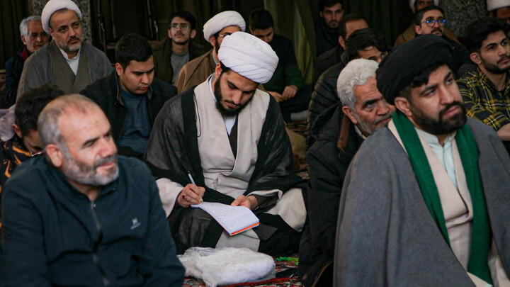 تصاویر/جشن میلاد امام حسین و حضرت عباس(علیهم‌السلام) در مدرسه علمیه آیت‌الله آخوند همدان