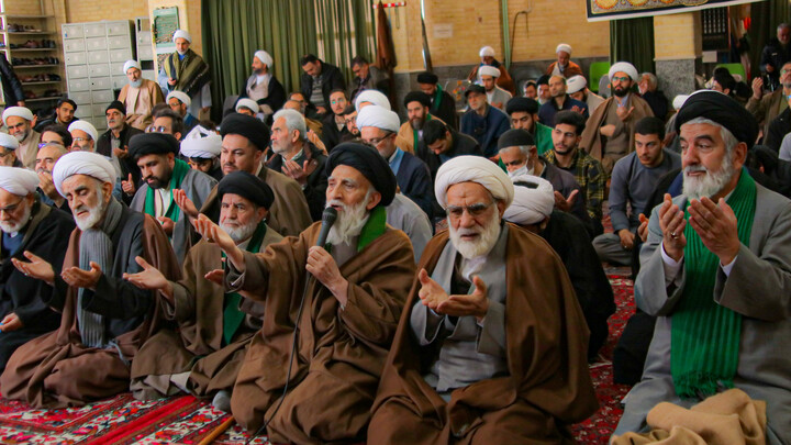 تصاویر/جشن میلاد امام حسین و حضرت عباس(علیهم‌السلام) در مدرسه علمیه آیت‌الله آخوند همدان