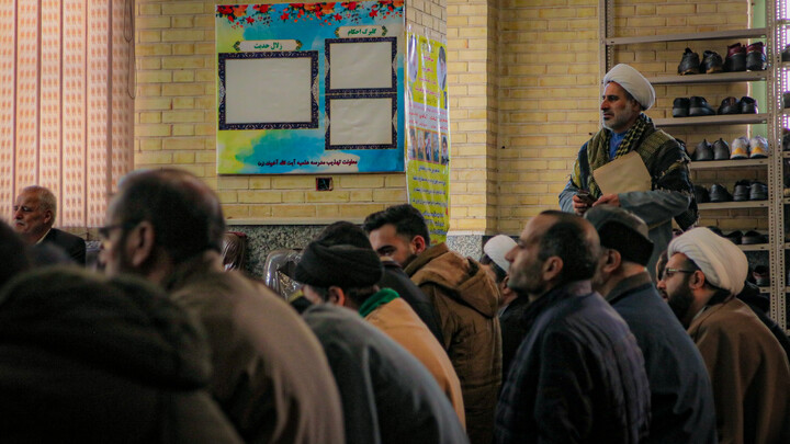 تصاویر/جشن میلاد امام حسین و حضرت عباس(علیهم‌السلام) در مدرسه علمیه آیت‌الله آخوند همدان