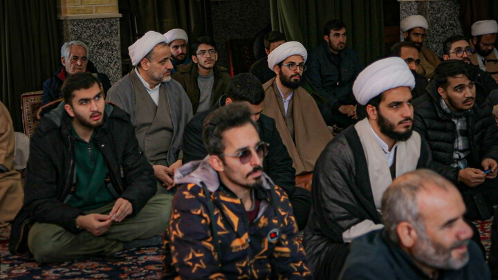 تصاویر/جشن میلاد امام حسین و حضرت عباس(علیهم‌السلام) در مدرسه علمیه آیت‌الله آخوند همدان