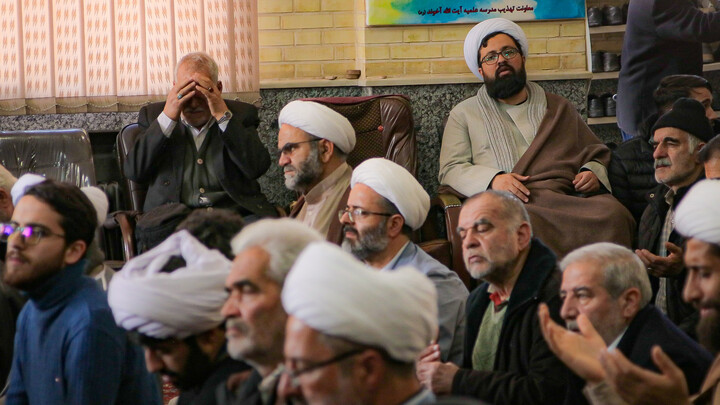 تصاویر/جشن میلاد امام حسین و حضرت عباس(علیهم‌السلام) در مدرسه علمیه آیت‌الله آخوند همدان