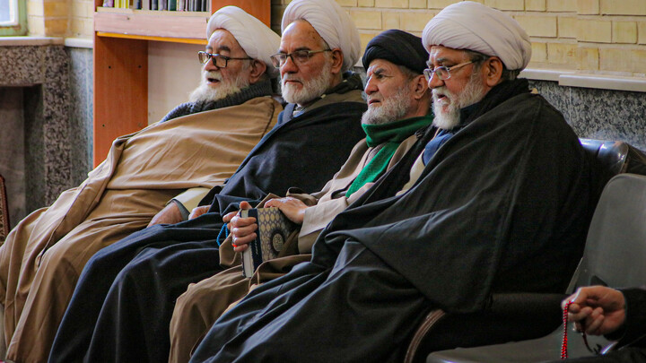 تصاویر/جشن میلاد امام حسین و حضرت عباس(علیهم‌السلام) در مدرسه علمیه آیت‌الله آخوند همدان