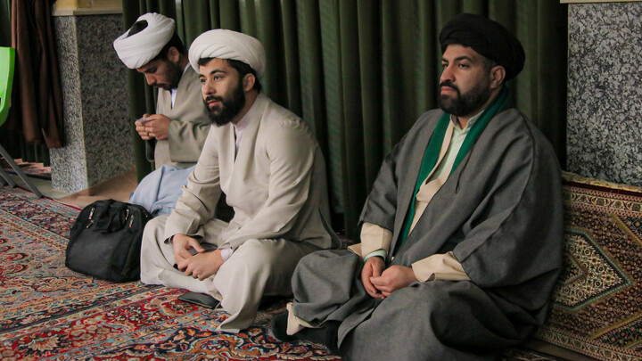 تصاویر/جشن میلاد امام حسین و حضرت عباس(علیهم‌السلام) در مدرسه علمیه آیت‌الله آخوند همدان