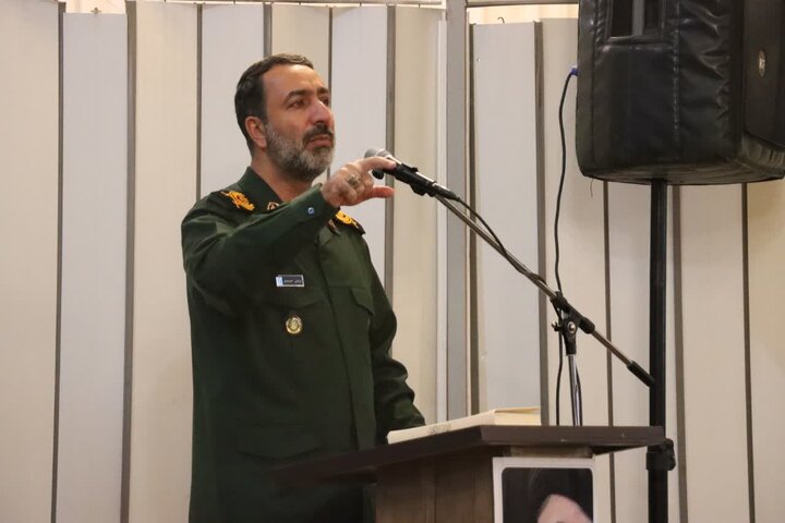 آیین تکریم و معارفه فرمانده ناحیه مقاومت بسیج شهرستان شازند