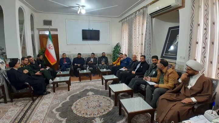 تصاویر/جلسه هماهنگی جشن بزرگ نیمه شعبان چوار