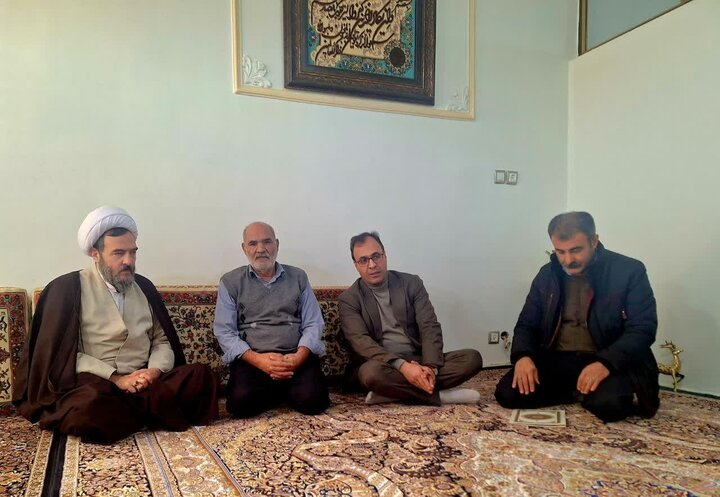 تصاویر/ اجرای طرح تجلیل از علمداران حماسه در شهرستان بیجار