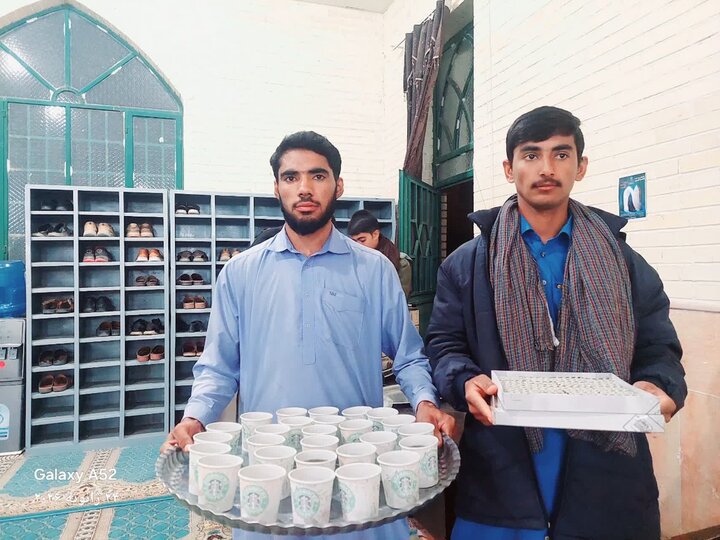 برگزاری جشن میلاد امام حسین(ع) در مسجد جامع جازموریان