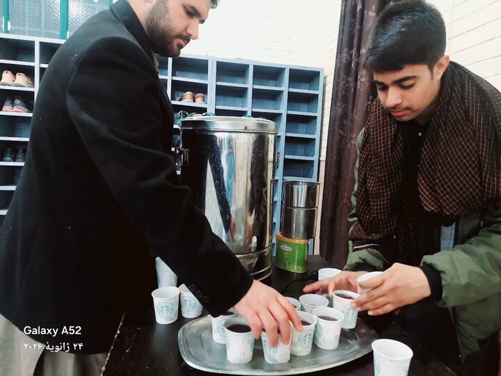 برگزاری جشن میلاد امام حسین(ع) در مسجد جامع جازموریان