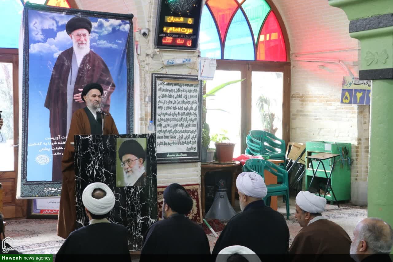 فیلم | تجمع طلاب و روحانیون بروجردی در محکومیت یاوه‌گویی‌های ترامپ