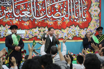 تصاویر/ مراسم میلاد حضرت ابوالفضل العباس(ع) در حرم مطهر امامزاده شاه سید علی(ع)قم