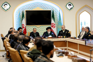 آیین تجلیل از جان‌برکفان نیروی انتظامی استان قم در مسجد مقدس جمکران برگزار شد