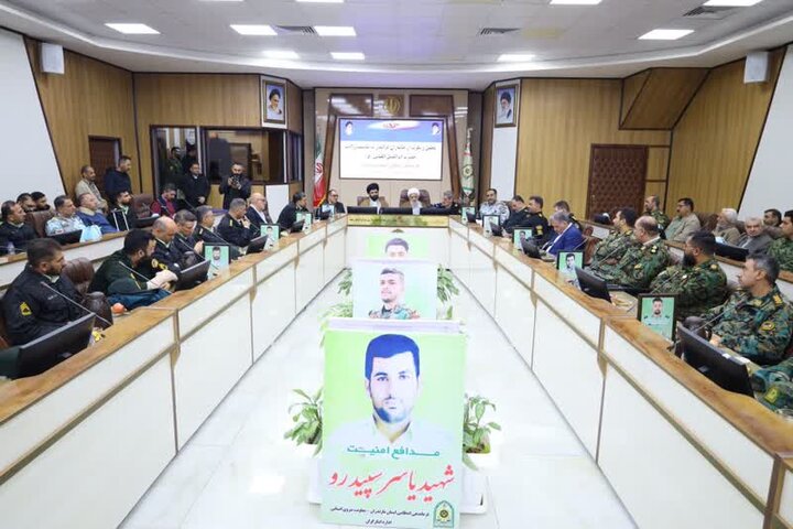 تقدیر نماینده ولی فقیه در مازندران از جانبازان نیروی انتظامی استان
