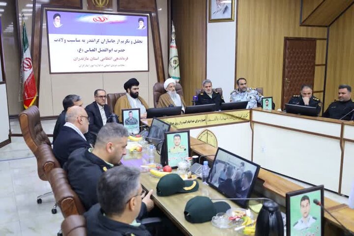 تقدیر نماینده ولی فقیه در مازندران از جانبازان نیروی انتظامی استان
