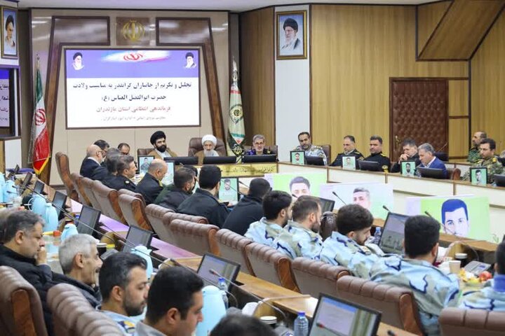 تقدیر نماینده ولی فقیه در مازندران از جانبازان نیروی انتظامی استان
