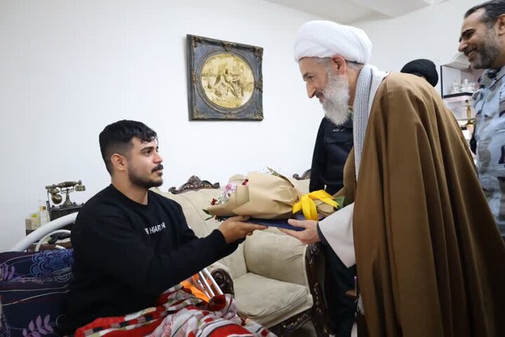 دیدار نماینده ولی‌فقیه در مازندران با جانبازان دفاع مقدس و اغتشاشات اخیر