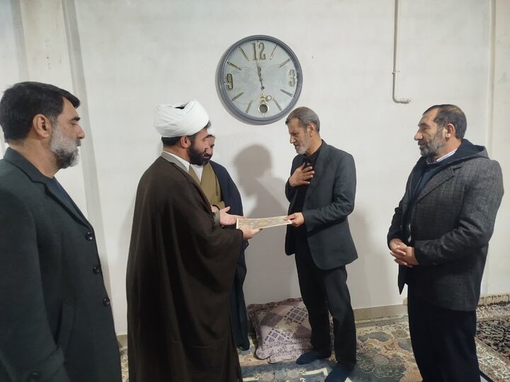 تصاویر/دیدار امام جمعه نورآباد با جانبازان