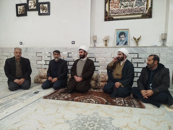 تصاویر/دیدار امام جمعه نورآباد با جانبازان