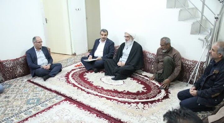 تصاویر/ دیدار امام جمعه بوشهر با جانبازان