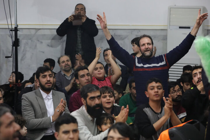 تصاویر/ مراسم میلاد حضرت ابوالفضل العباس(ع)در حرم مطهر امامزاده شاه سید علی(ع)قم