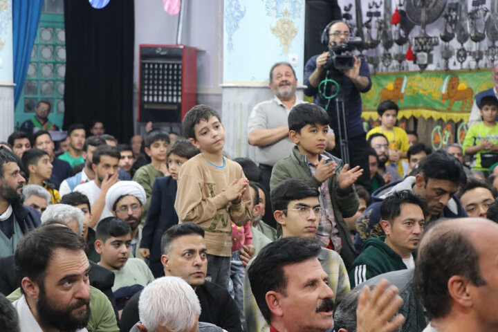 تصاویر/ مراسم میلاد حضرت ابوالفضل العباس(ع)در حرم مطهر امامزاده شاه سید علی(ع)قم