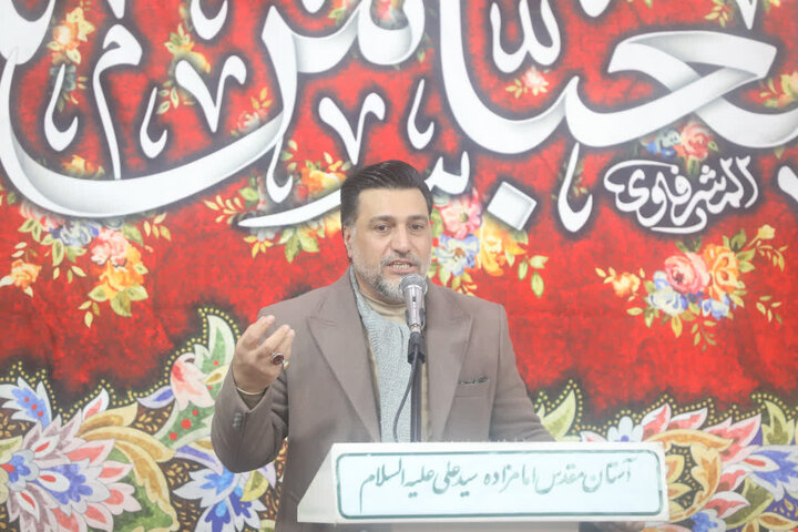 تصاویر/ مراسم میلاد حضرت ابوالفضل العباس(ع)در حرم مطهر امامزاده شاه سید علی(ع)قم