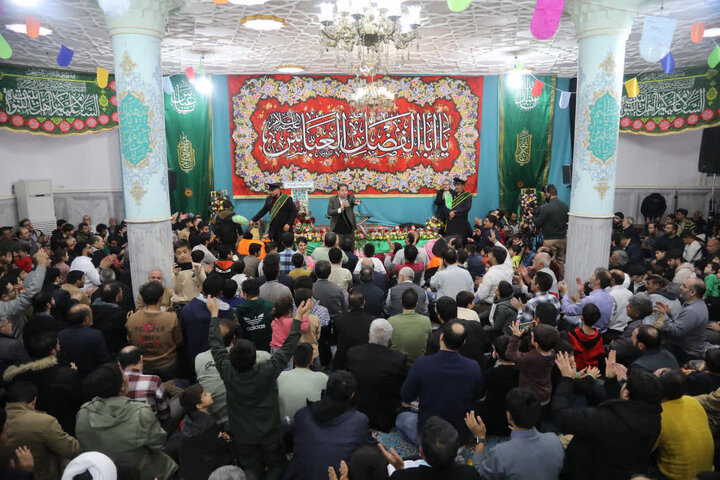 تصاویر/ مراسم میلاد حضرت ابوالفضل العباس(ع)در حرم مطهر امامزاده شاه سید علی(ع)قم