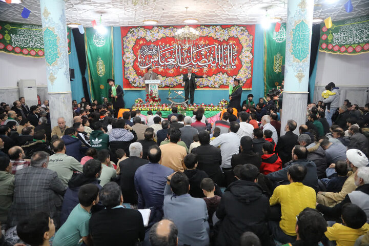 تصاویر/ مراسم میلاد حضرت ابوالفضل العباس(ع)در حرم مطهر امامزاده شاه سید علی(ع)قم