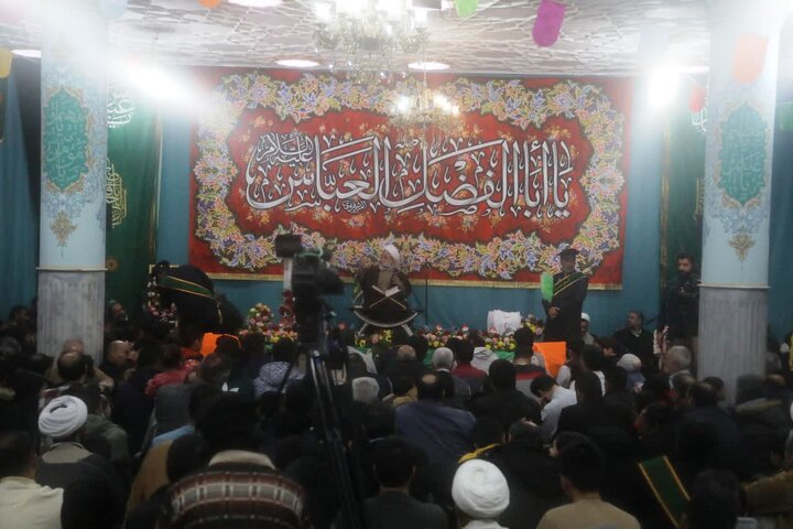 تصاویر/ مراسم میلاد حضرت ابوالفضل العباس(ع)در حرم مطهر امامزاده شاه سید علی(ع)قم