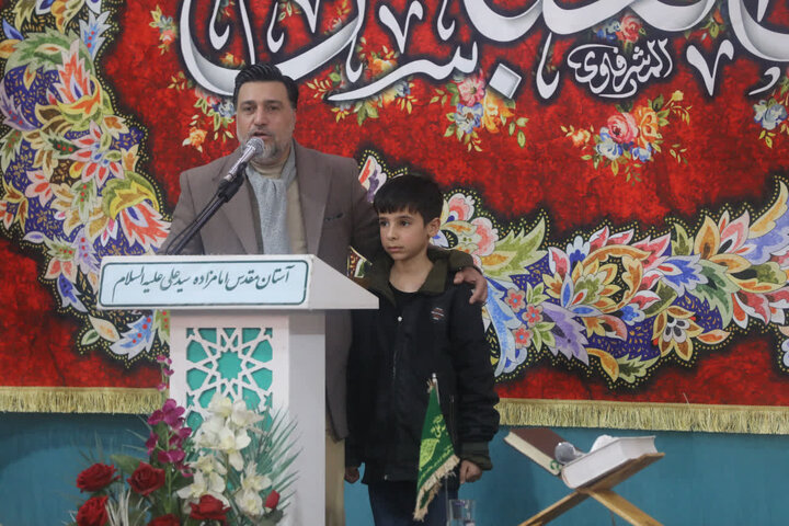 تصاویر/ مراسم میلاد حضرت ابوالفضل العباس(ع)در حرم مطهر امامزاده شاه سید علی(ع)قم