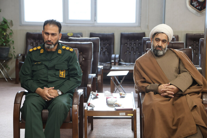 تصاویر / آیین تکریم و معرفه دبیر قرارگاه امور مساجد شهرستان همدان