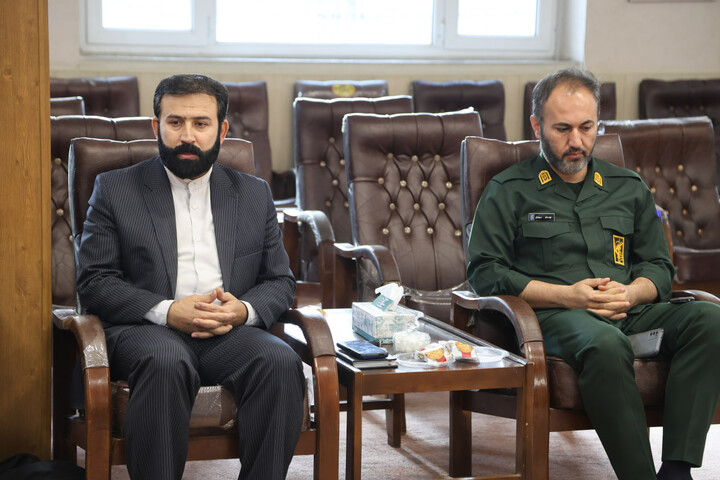 تصاویر / آیین تکریم و معرفه دبیر قرارگاه امور مساجد شهرستان همدان