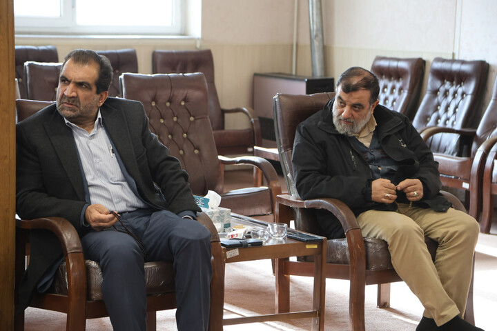 تصاویر / آیین تکریم و معرفه دبیر قرارگاه امور مساجد شهرستان همدان