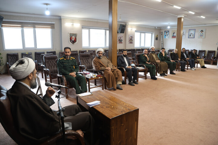 تصاویر / آیین تکریم و معرفه دبیر قرارگاه امور مساجد شهرستان همدان