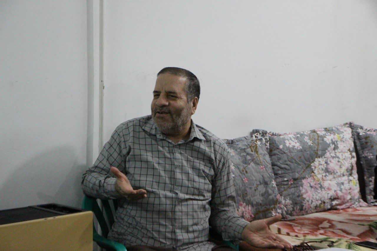 دیدار فرماندار کاشان با پاسدار و جانباز سرافراز رمضانعلی روحالهی +تصاویر