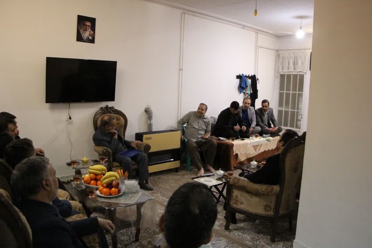 دیدار فرماندار کاشان با پاسدار و جانباز سرافراز رمضانعلی روحالهی +تصاویر