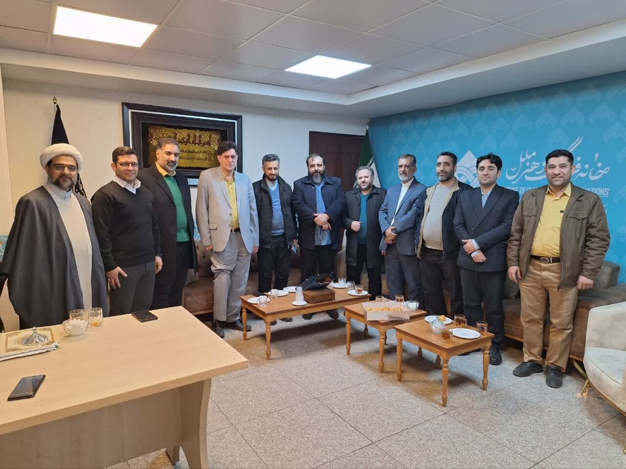 تکریم مدیرکل فرهنگ و ارشاد اسلامی قم به مناسبت روز جانباز