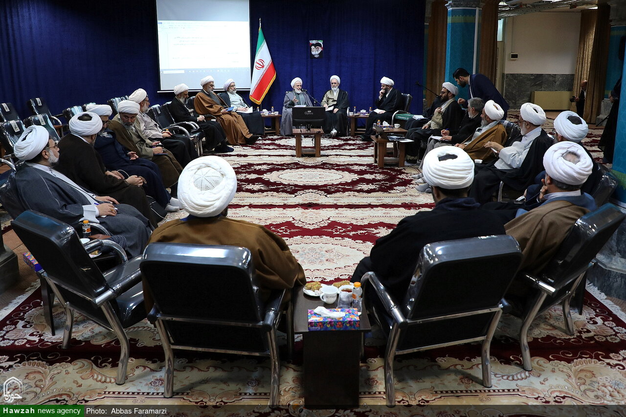 تصاویر/ جلسه شورای هماهنگی نهادهای عالی حوزوی