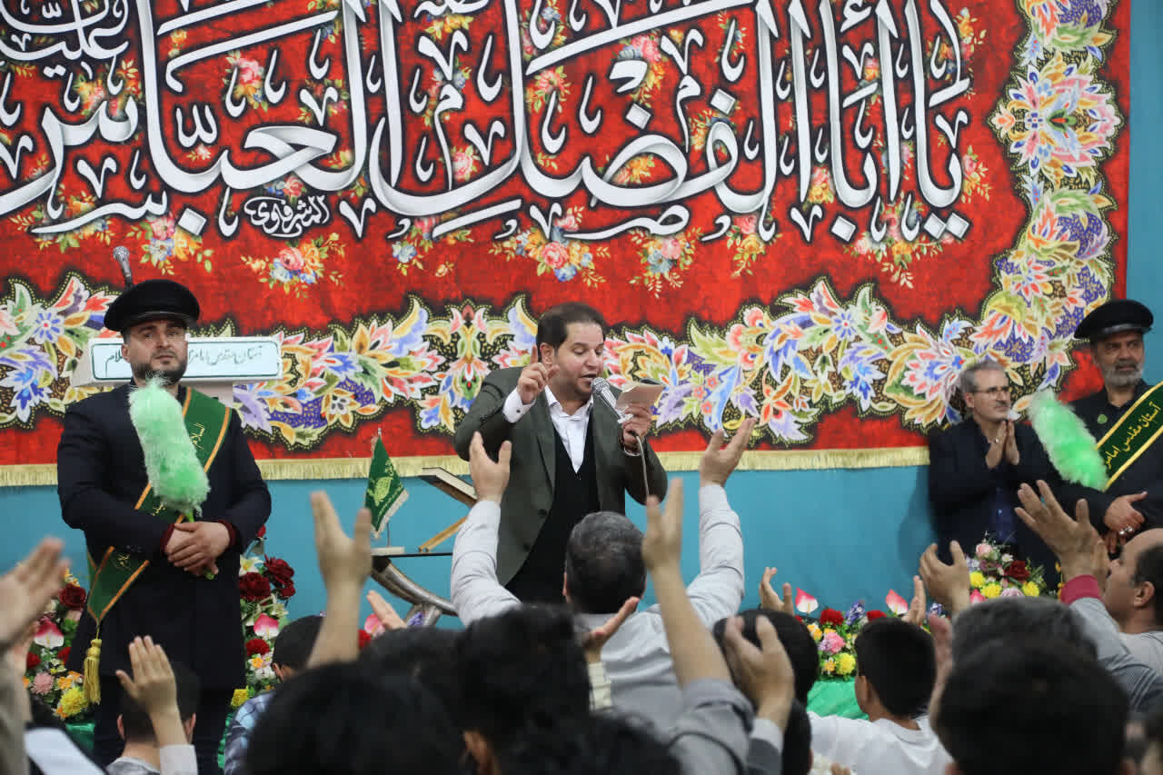 تصاویر/ مراسم میلاد حضرت ابوالفضل العباس(ع) در حرم مطهر امامزاده شاه سید علی(ع)قم