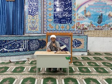 تصاویر/ تجمع طلاب و روحانیون شهرستان دلگان در محکومیت هتک به حرمت به مقدسات