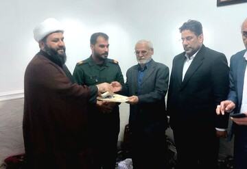 تصاویر/ دیدار امام جمعه بخش امام حسن با جانبازان