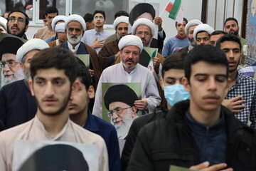 فیلم| واکنش حوزویان بیرجند به اهانت‌های دشمنان